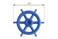 Jumbo Blue Ship Wheel 