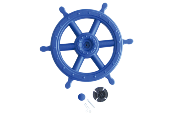 Jumbo Blue Ship Wheel 