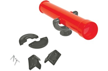 Plastic Telescope RED/GREY