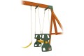 DUO SWING SEAT GLIDER With Ropes and swing hangers