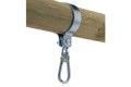 Swinging Snap Hook  "Around" Swing Hanger 100mm post 