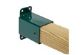 Green Square Wall Bracket Connection 90 x 90 Swing corner 