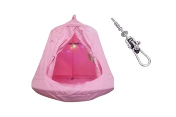 Tent Swing LARGE PINK with 360° swing hook