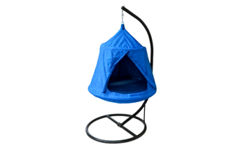 Sensory Swing Stand with Tent Swing - BLUE