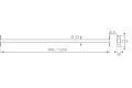 Tumble Spin Bar – 1250mm Green