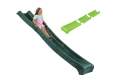 “Rocli” 1.5m high standalone slide with water feature - GREEN