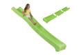 “Rocli” 1.5m high standalone slide with water feature - LIME GREEN