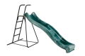 1.2m high slide ‘Yulvo’ and ladder free standing kit with water feature - GREEN