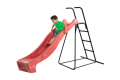 1.2m high slide ‘reX’ and ladder free standing kit with water feature - RED