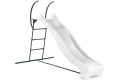 1.2m high slide ‘reX’ and ladder free standing kit with water feature - WHITE