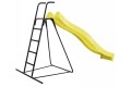 1.5m high slide “Tsuri” and ladder free standing kit with water feature - Yellow