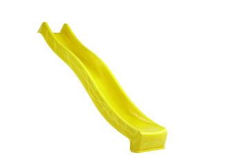 1.5m high standalone slide “Tsuri” with water feature - YELLOW