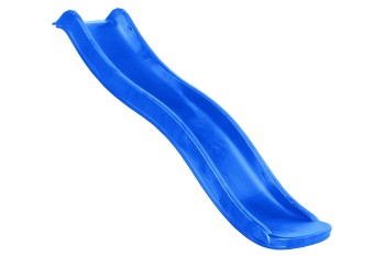 0.9m “Tweeb” high standalone slide with water feature - BLUE