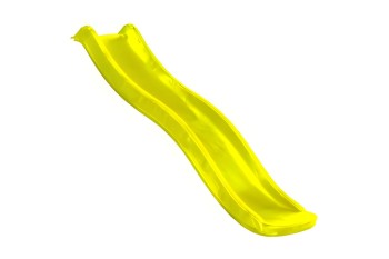 0.9m “Tweeb” high standalone slide with water feature - YELLOW