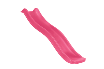 0.9m “Tweeb” high standalone slide with water feature - Pastel Pink