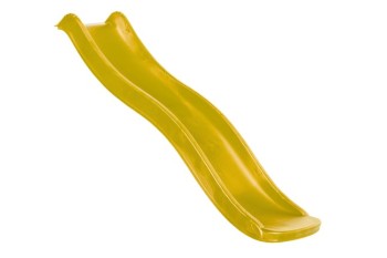 0.9m “Tweeb” high standalone slide with water feature - YELLOW