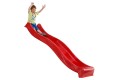 1.2m high slide ‘Yulvo’ with water feature attachment - Red