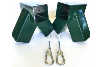 DIY Swing Set Construction Kit Oblique for a Single swing frame