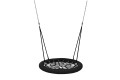 Nest Swing Round Birdie 'Commercial basket swing' 1.2m Black and Black