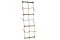 Rope ladder Double With Rope and Wooden Rungs 2m long