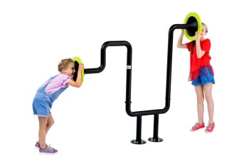 Resonance Tube Echo I - Musical Instrument Inclusive Commercial Play Equipment 