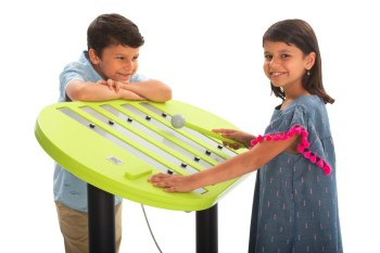 Xylophone Echo Piano - Musical Instrument Inclusive Commercial Play Equipment 