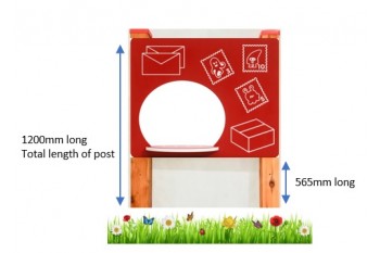 1,2 Play Panel 'POST OFFICE' HDPE