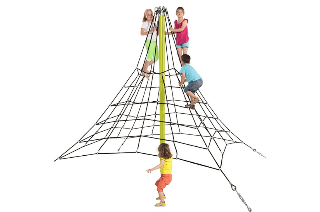 Pyramid Net Climber Commercial Grade 2.7m