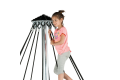 Special Needs Play Equipment Pyramid Net Climber Commercial Grade 3.5m 
