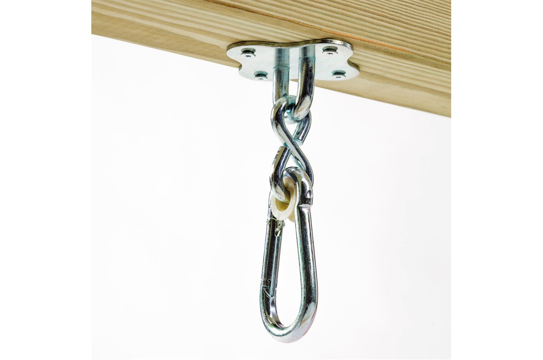 Indoor Swing Hook with snap lock