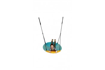 Nest Swing 'WINKOH' (sensory swing) Aqua / Yellow