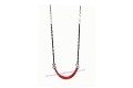 Heavy Duty Strap Swing Red with plastic coated chains