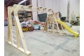 Sensory Play & Therapy Gym with platform, Rockwall and Slide (4.3m)